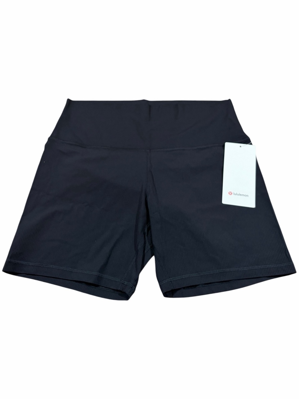 NWT Lululemon Align Ribbed High-Rise Short 6” (Black) Size 14